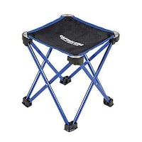 パール金属 折りたたみ椅子 トレッカー マイクロイージーチェア ブルー 携帯用
