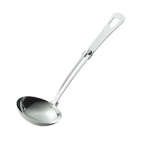 パール金属 アウトドア用品 折りたたみ式 お玉 ステンレス製