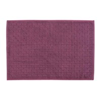 バスマット タオル Ag+ブリーク 抗菌 パープル
