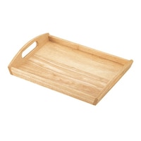 パール金属 お盆 トレー 角型 大 木製