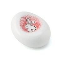 丸利玉樹利喜蔵商店 箸置き 豆 ほほえみうさぎ 日本製 レッド