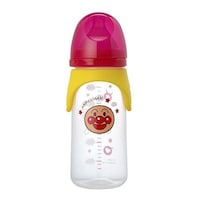 レック 哺乳瓶 広口タイプ 240ml クロスカット プラスチック製 KK298 アンパンマン キャラクター