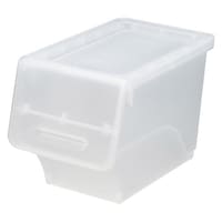 サンカ 収納ボックス 前開き ナチュラ フロック 30 スリム 深型 幅29×奥行46×高さ31cm 4段階ストッパー