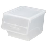 サンカ 収納ボックス 前開き ナチュラ フロック30 深型 幅39×奥行46×高さ31cm 4段階ストッパー