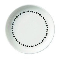 丸利玉樹利喜蔵商店 プレート M 16cm ドット 白 磁器 食器 サークルドット サークルドット