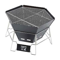 パール金属 ヘキサステンレスファイアグリル キャプテンスタッグ ブラックラベル