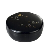 宮本産業 菓子器 夢うさぎ 梅型 蓋付き 漆器 器 食器 日本製