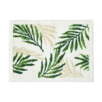 バスマット乾度良好パームリーフ40×55cm×2