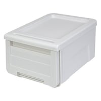 天馬 収納ケース カバゾコ 幅30×奥行40×高さ22cm プラスチック 引き出し ホワイト