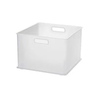 サンカ カラーボックス 横置き インナーボックス 収納 ハーフ ナチュラ インボックス プラスチック 日本製 クリア