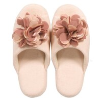 トイレスリッパ SDSコンフォ 花モチーフ ピンク