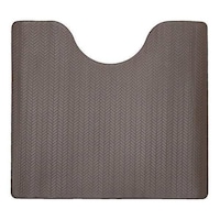 ヨコヅナクリエーション トイレマット 55×60cm ズボラトイレマット PVC トイレ マット ブラウン