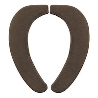 ヨコヅナクリエーション 便座シート ズボラ ふんわり便座クッション 便座クッション ブラウン