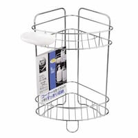 パール金属 コーナーラック 2段 バスストレージ お風呂 ラック バスラック 収納