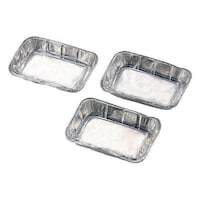 パール金属 アウトドア スモーク受皿 3枚組 アルミ 19×14cm キャプテンスタッグ CAPTAIN STAG