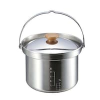 パール金属 アウトドア ライスクッカー 5合炊き 段付 3層鋼 調理器具 キャプテンスタッグ CAPTAIN STAG