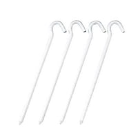 パール金属 ペグ アルミ 18cm 4本組 アウトドア テント 丸棒ペグ キャプテンスタッグ CAPTAIN STAG