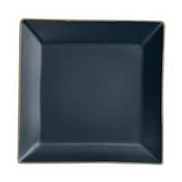 宮本産業 プレート 14cm エッジライン 角皿 ネイビー