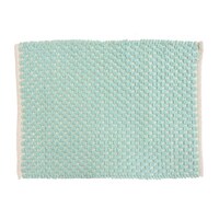 バスマット ポコモコトーン 45×60cm ブルー