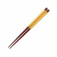 イシダ 箸 18cm 21cm 23cm シリコン 木製 天然木 漆 日本製 オレンジ