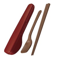 サーモス サーモス コンビセット スプーン 箸 CPE001 ディープレッド