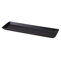 丸利玉樹利喜蔵商店 プレート 27cm KASANE ワイド 陶器 ブラック