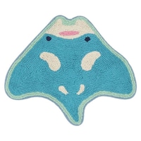 玄関マット 室内用 約45×55cm マンタ