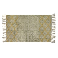 玄関マット 室内用 45×75cm イエロー