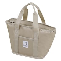 パール金属 保冷バッグ 4L トートクーラーバッグ S 76シリーズ キャプテンスタッグ ベージュ