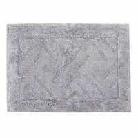 オカ バスマット 乾度良好 リッカ 50×70cm 大判 速乾 グレー