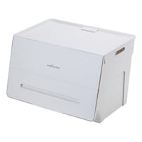 サンカ 収納ボックス 前開き 幅45×奥行34×高さ31cm ソイカラーズ グレー