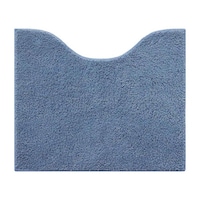 トイレマット 50×60cm ナチュラル ブルー