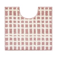 トイレマット 55×60cm ナチュラル ピンク