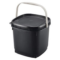 アウトドア収納ボックス 15L ブラック×2