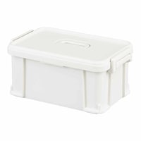 サンカ 収納ボックス ナチュラトラックス 幅38.8×奥行24.6×高さ17.5cm 39M フタ付き ホワイト