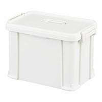 サンカ 収納ボックス ナチュラトラックス 幅38.8×奥行24.6×高さ26cm 39L フタ付き ホワイト
