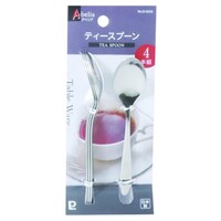 パール金属 ティースプーン 4本入り 13cm アベリア ステンレス