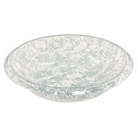 湯おけ 洗面器 クリアローズ ライトブルー