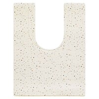 トイレマット 拭ける 80×60cm テラゾー