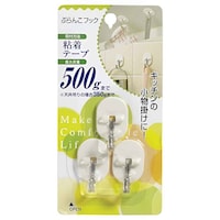 トルネ フック ぶらんこフック 3個入り 粘着テープ