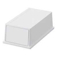 ゴミ箱 フタのみ フラップスリムフタ ホワイト