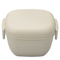 宮本産業 弁当箱 2段 600ml MIYA LUNCH スクウェアランチ くすみカラー ホワイト