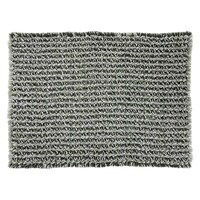 バスマット シュガーワッフル グレー×2