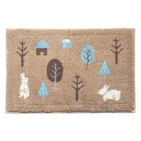 バスマット乾度良好ピュアデイジーフォレスト×2