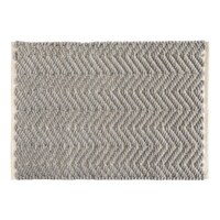 バスマット ポコモコ ウィーブ グレー