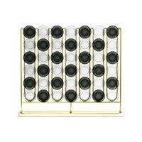 アントレックス umbra オブジェ スタックス ブラス 四目並べ