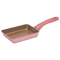 パール金属 玉子焼き器 13cm×18cm IH対応 VISIONS GOLD Coating 卵焼き フライパン ピンクゴールド