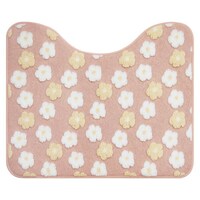 トイレマット ふわりんこトイレマット ピンク×2