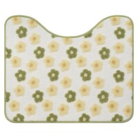 トイレマット ふわりんこトイレマット グリーン