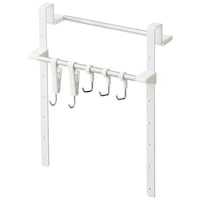 レック シンクドア用 キッチンフック & クリップ + タオル掛け